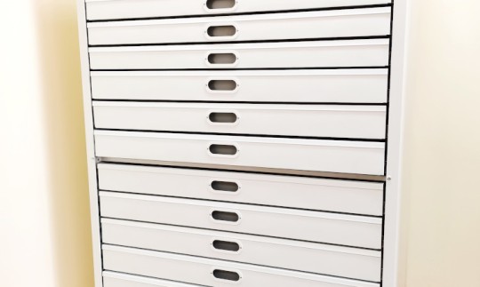 стеллаж и шкафы для чертежей