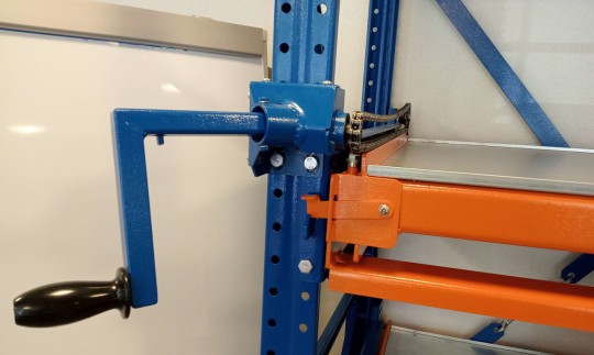 Съемная рукоятка привода полки стеллажи Слайд-1400