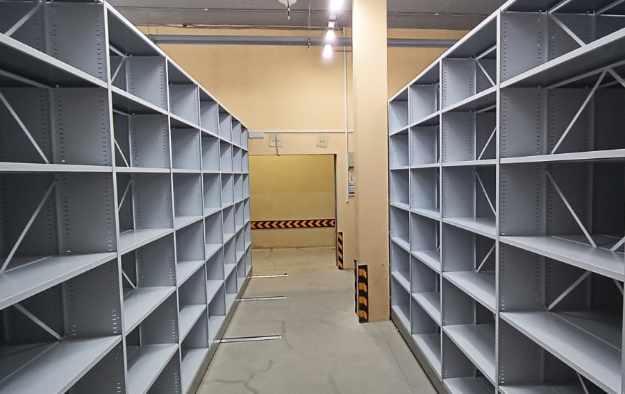 мобильные стеллажи для госархива